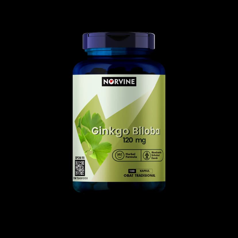 Norvine Ginkgo Biloba 100 Kapsul