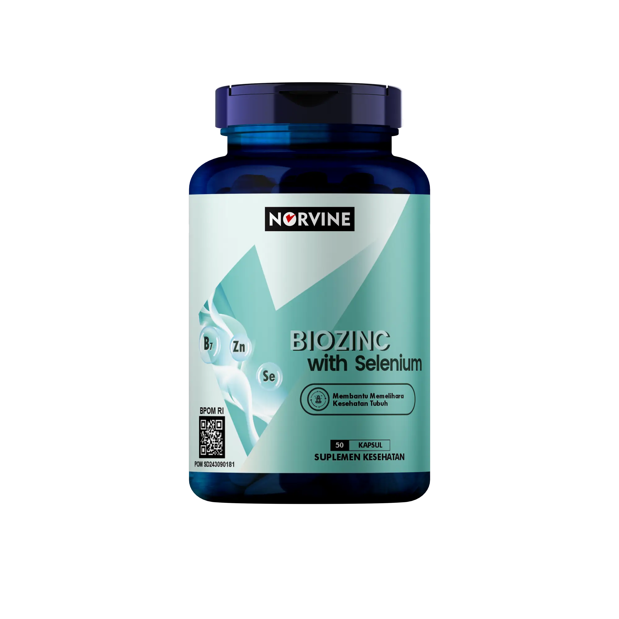 Norvine Biozinc with Selenium 50 Kapsul